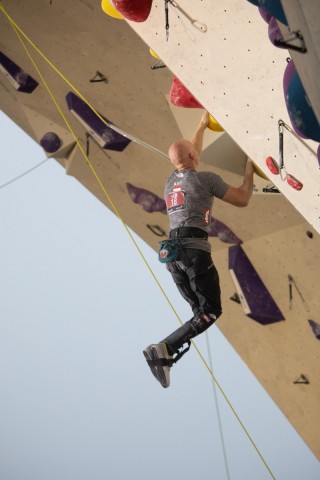 „Freude am Klettern und meine persönlichen Limits finden!“ Daniel Kontsch ist Mitglied im Österreichischen Paraclimbing-Nationalkader