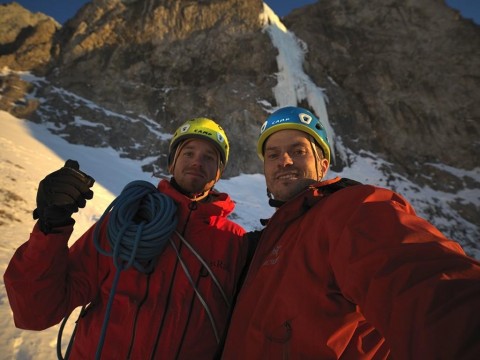 First Ascent: Matrix Eisfall, Hochschwab - Michael Maili, Patrick Gollnhuber
