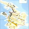Übersichtskarte der Spots auf Kalymnos