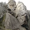 Rampen, Kunstgriffe auf 29 Klettermeter