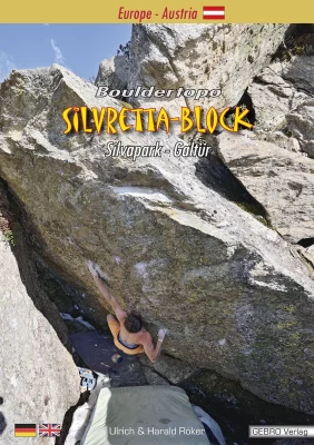 Silvretta-Block - Bouldertopo; Buchcover 2021
