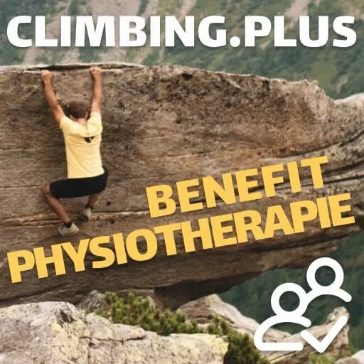 Timon Kunter's Physiotherapeut Vorteile für CLIMBING.PLUS Member